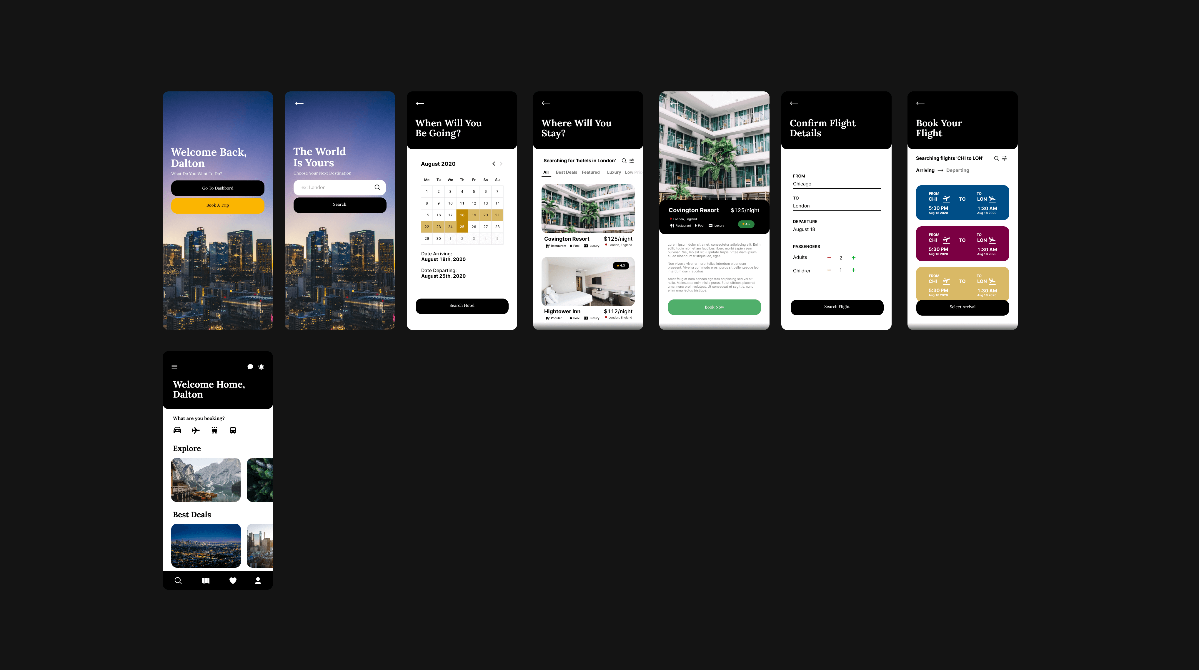 Mobile Wireframes (1)